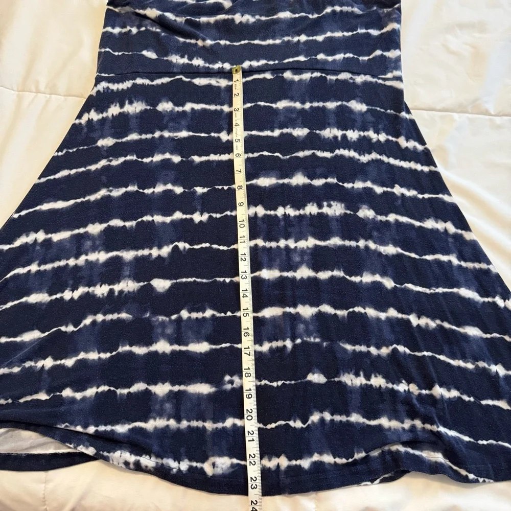Athleta Santorini Thera Print Tie Dye Dress Size XL - Picture 8 of 9